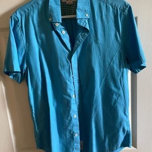 Men’s button up T-shirt